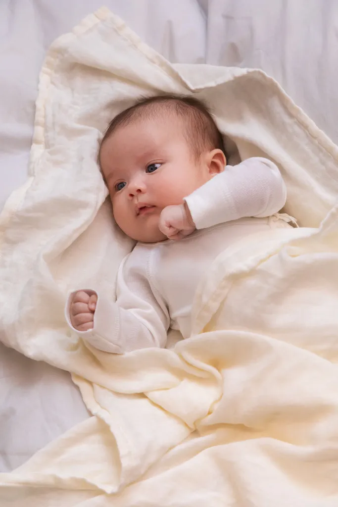 MarMar Swaddle svøb Gentle White 100x100 økologisk