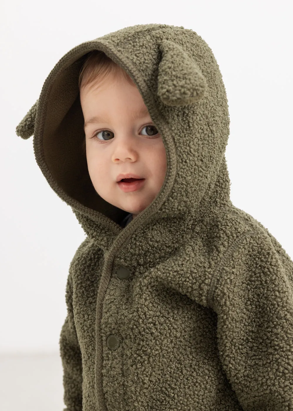 MarMar Olini teddyjakke Crocodile varm fleece