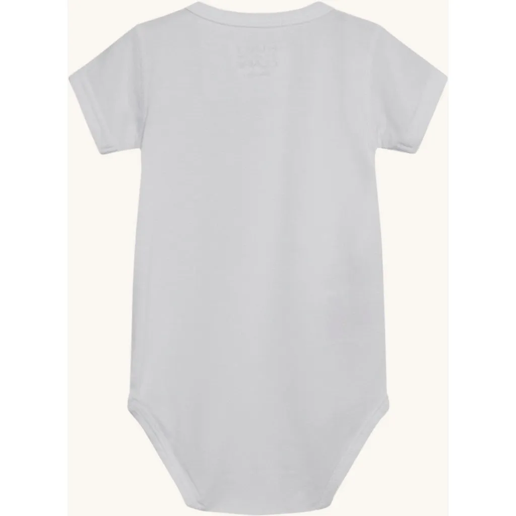 Hust & Claire HCBue Solid body White bambus kort ærme