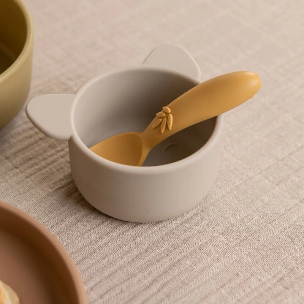 nuuroo Ella skeer 3-pak dusty yellow silikone
