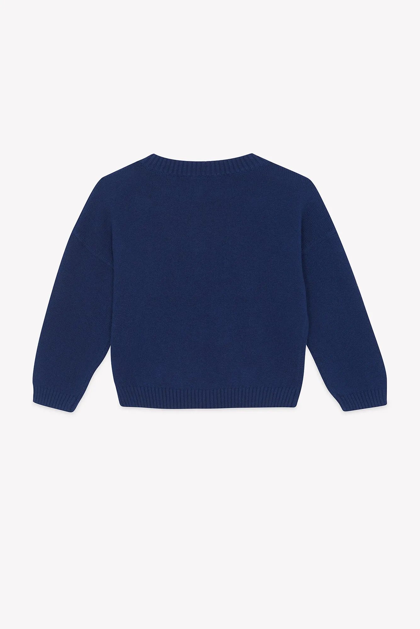 Bonton Lovely Blue striktrøje blå hjerter