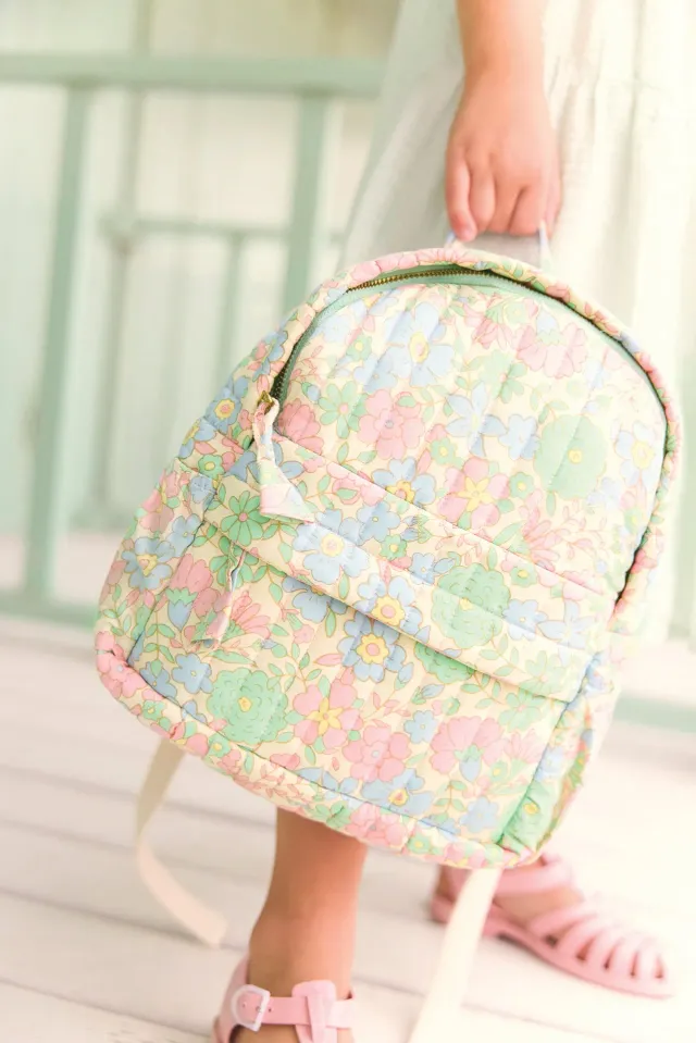 Bonton Vintage Flower rygsæk blomstret