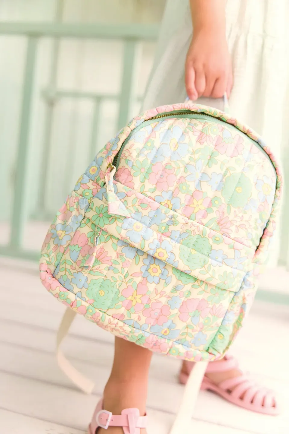 Bonton Vintage Flower rygsæk blomstret