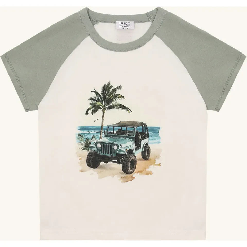 Hust & Claire HCAnton Jeep t-shirt iceberg bomuld