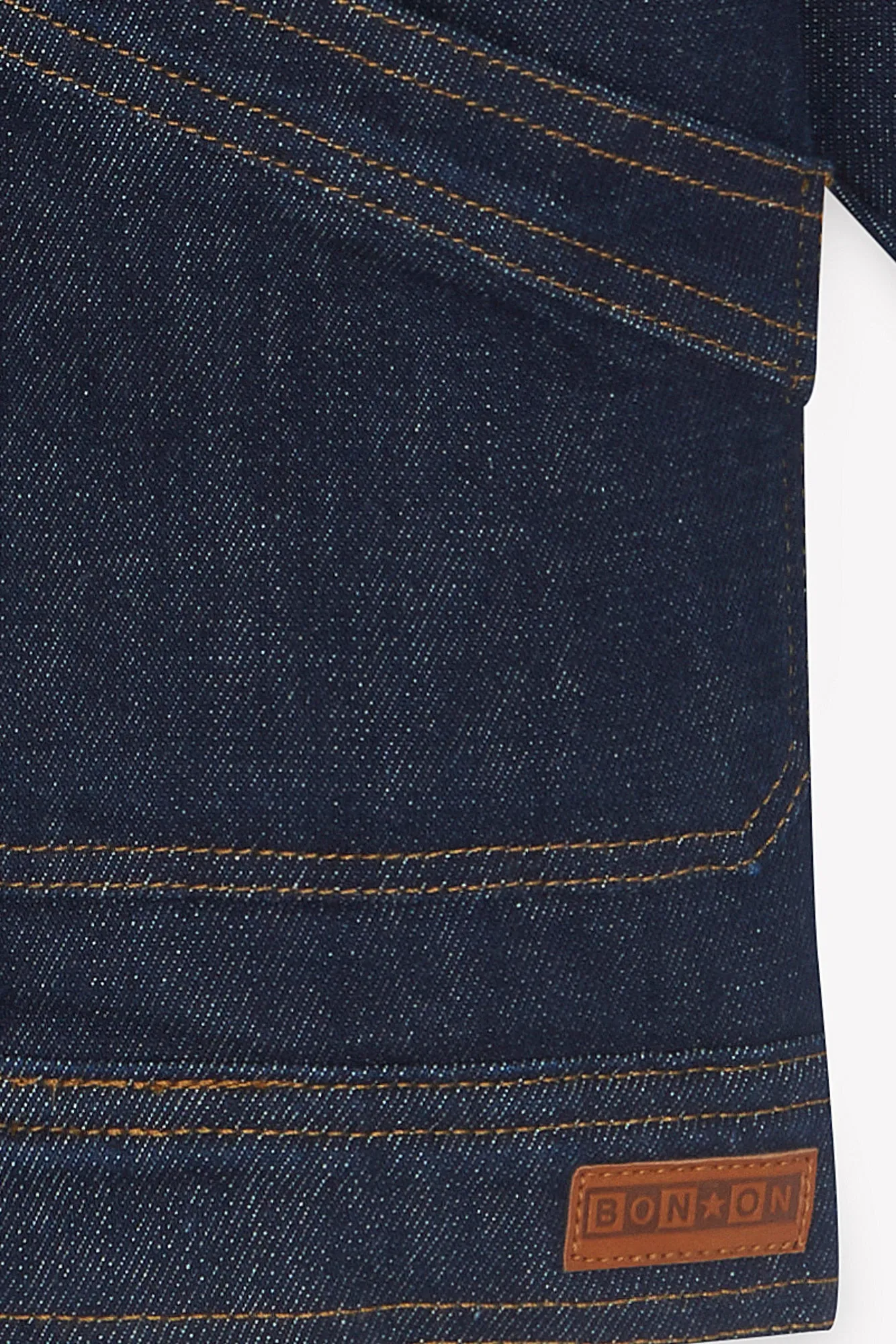 Bonton Mao jakke denim rå 2A