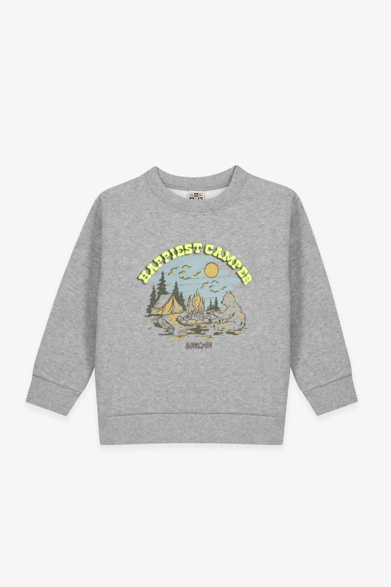 Bonton Smily Happiest sweatshirt bomuld 2-14 år
