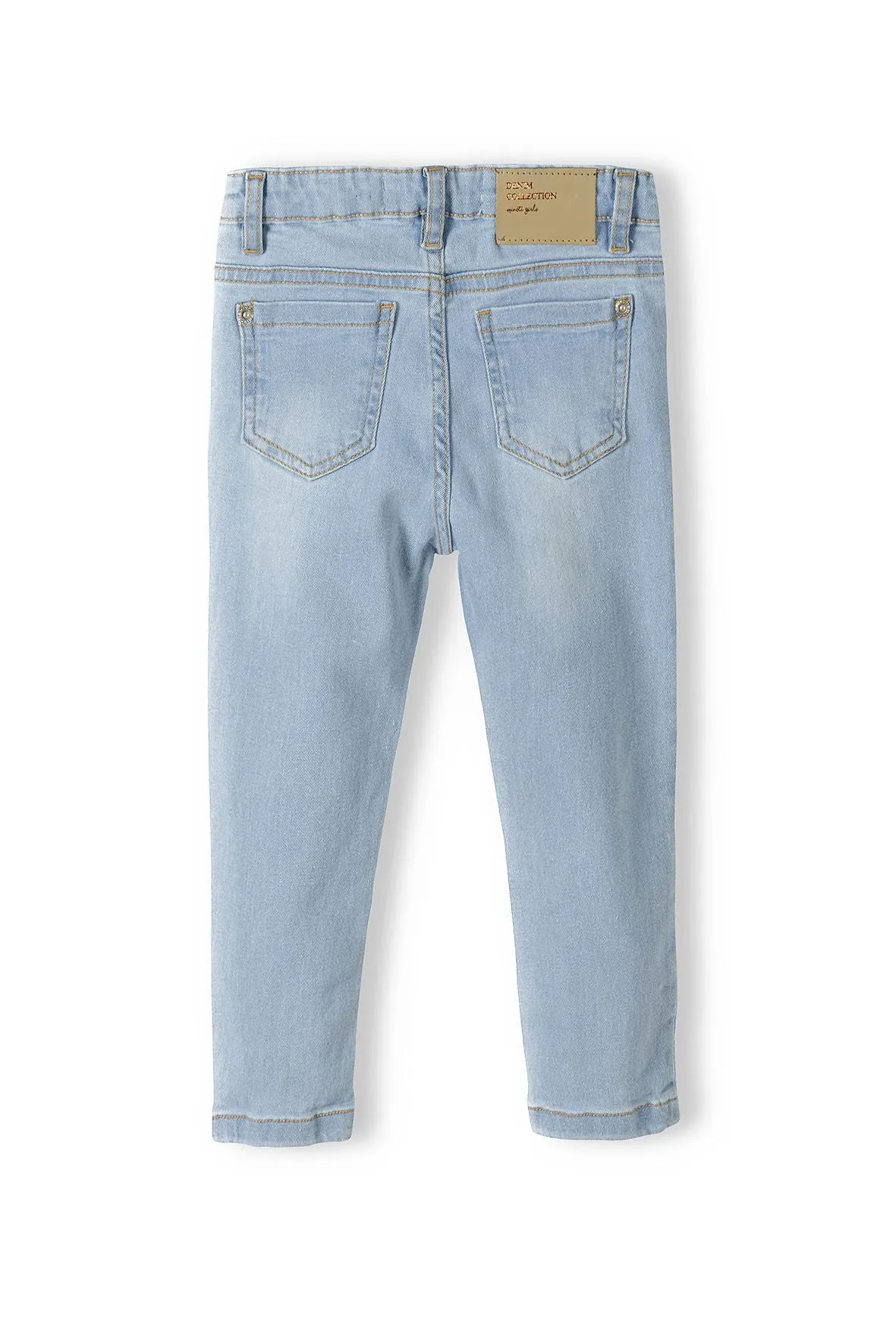 Minoti 38807 skinny jeans pige lyseblå bomuld
