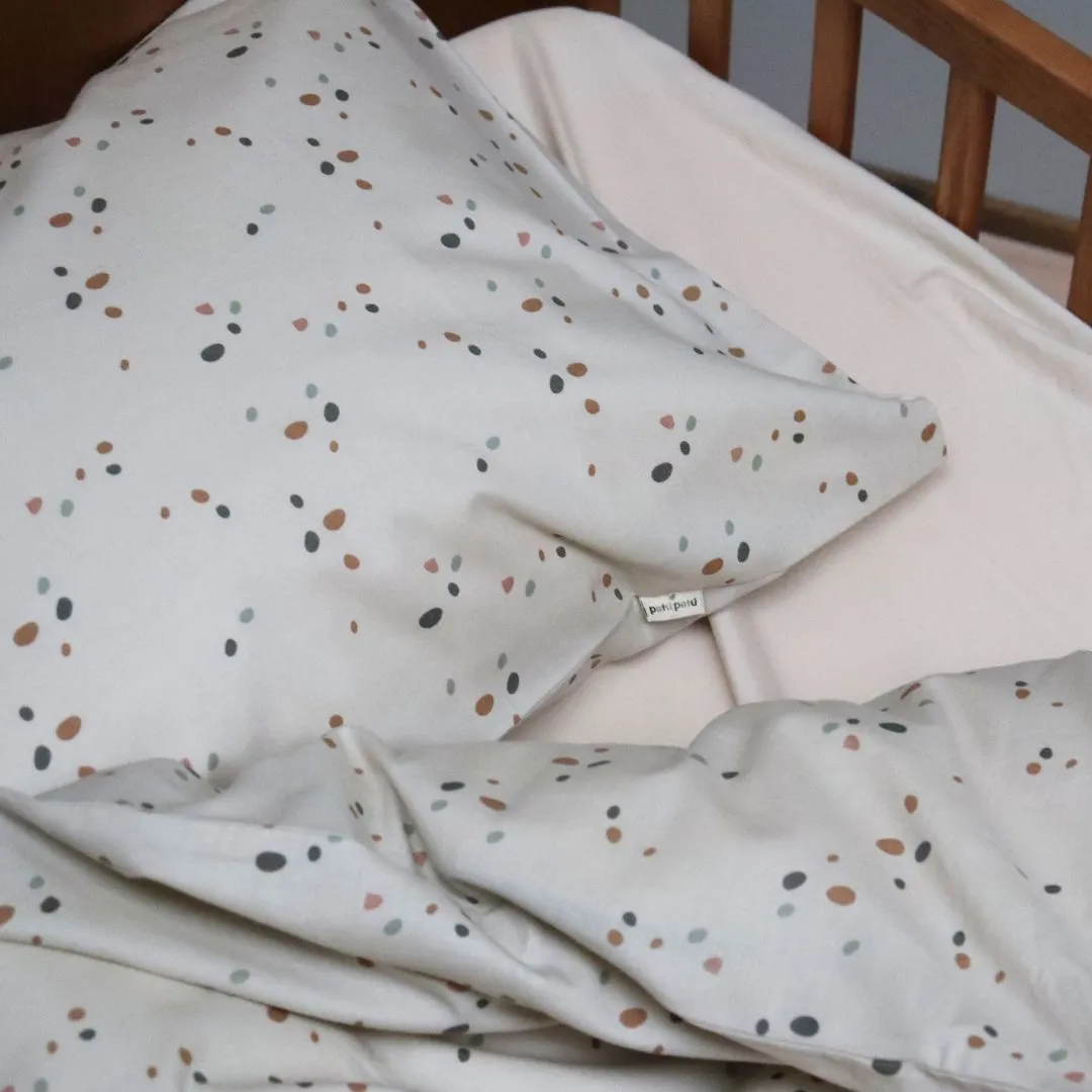 Petu Petu Lee juniorsengetøj Dots 100x140 bomuld
