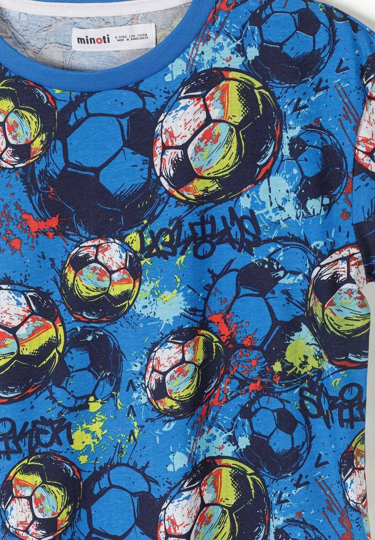 Minoti 43021 pyjamas drenge fodbold 2-pak