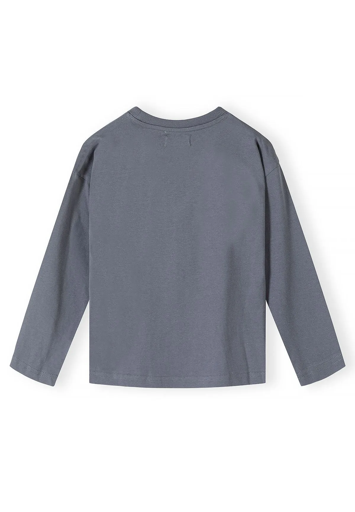 Minoti 45603 langærmet t-shirt 5-pak basketball bomuld
