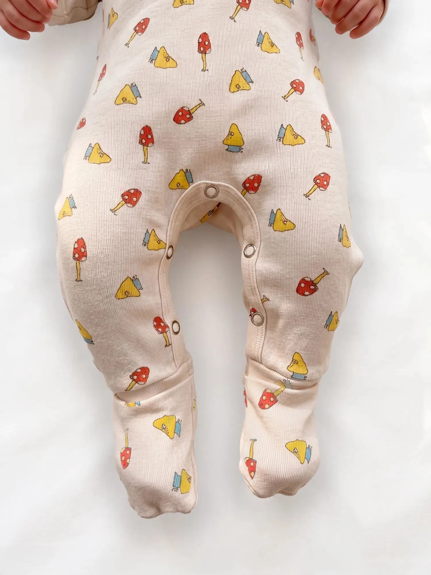 Bobo Choses Mush Monster gavesæt offwhite 1M-12M økologisk
