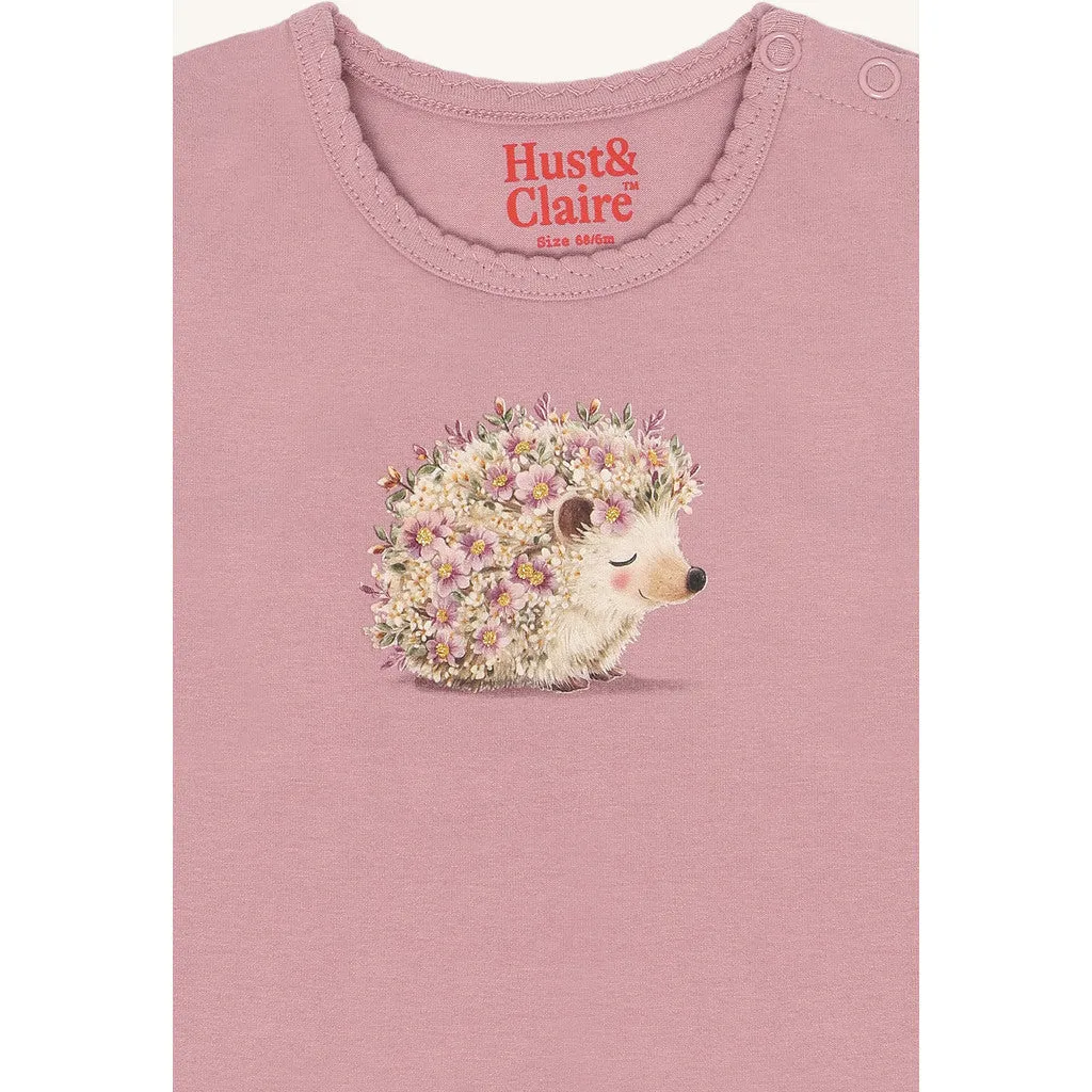 Hust & Claire HCAnna Mouse bluse Heather langærmet