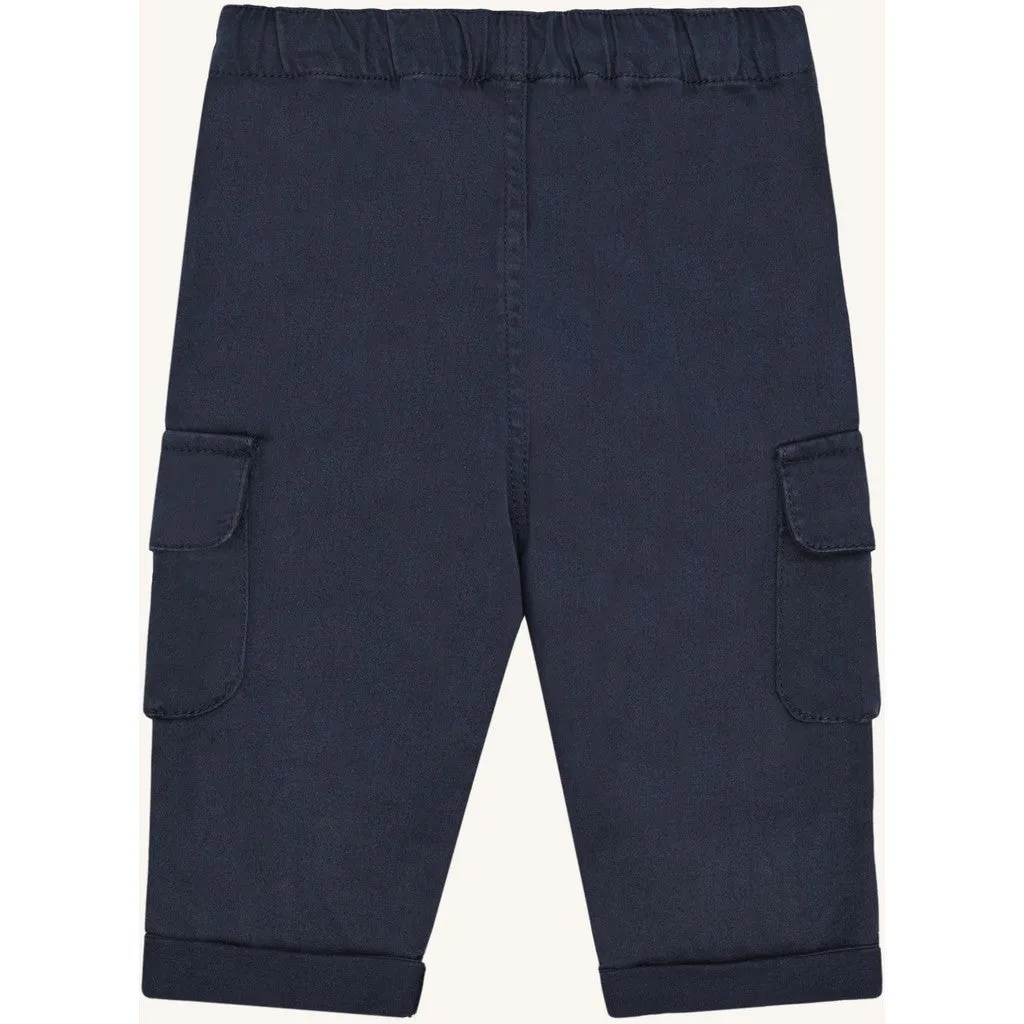 Hust & Claire HCTue bukser more navy bomuld