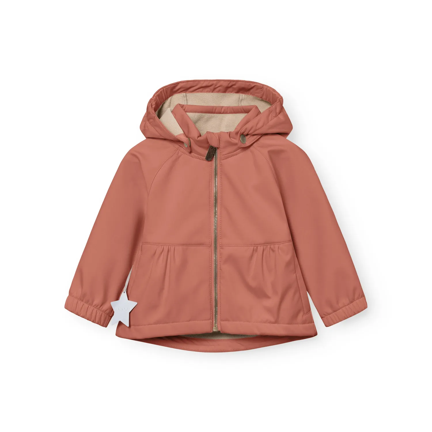 MINI A TURE MATBRIDDI softshell jakke Cedar wood vindtæt