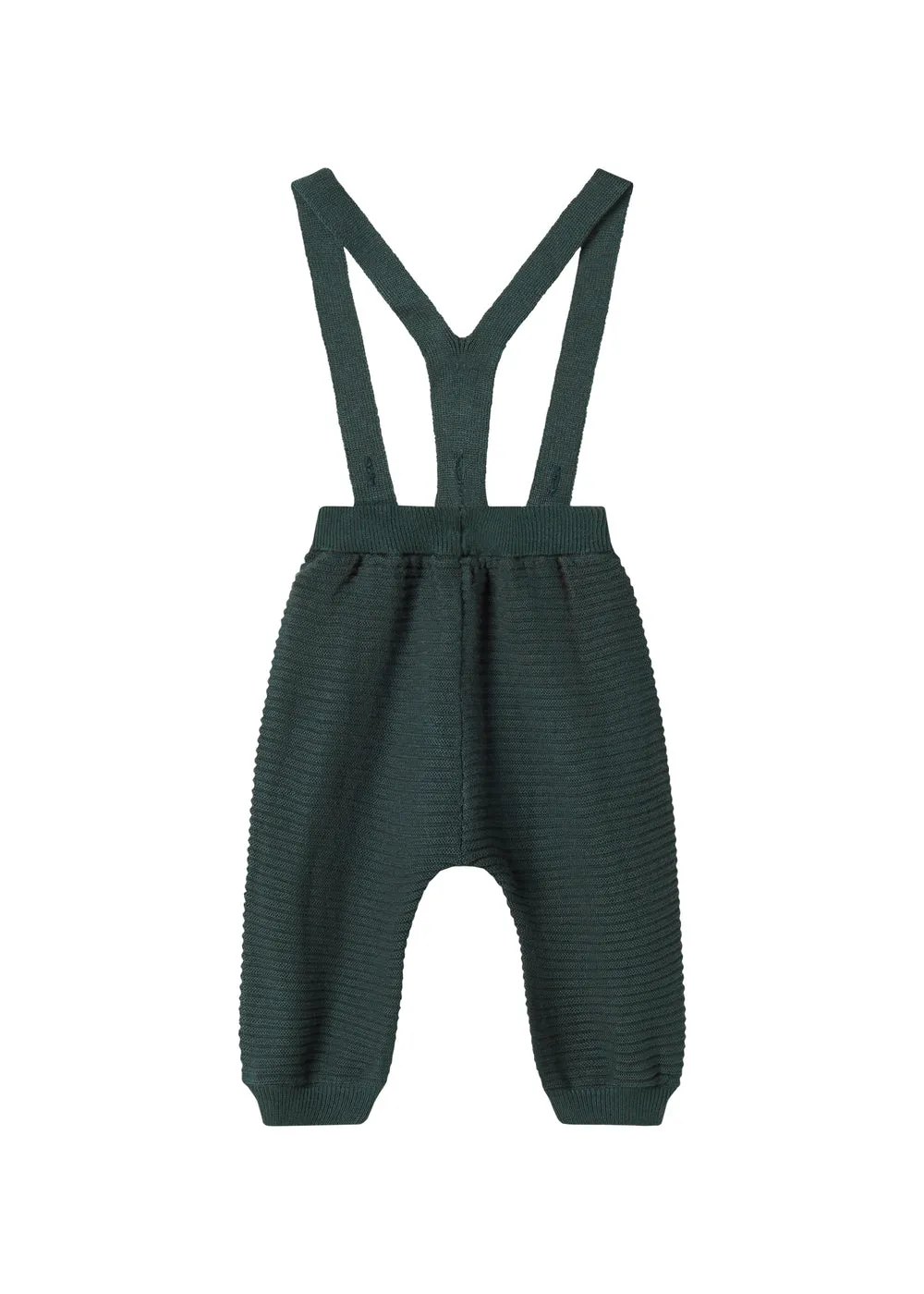 MarMar Copenhagen Perrin strikbukser Dark Leaf bløde seler