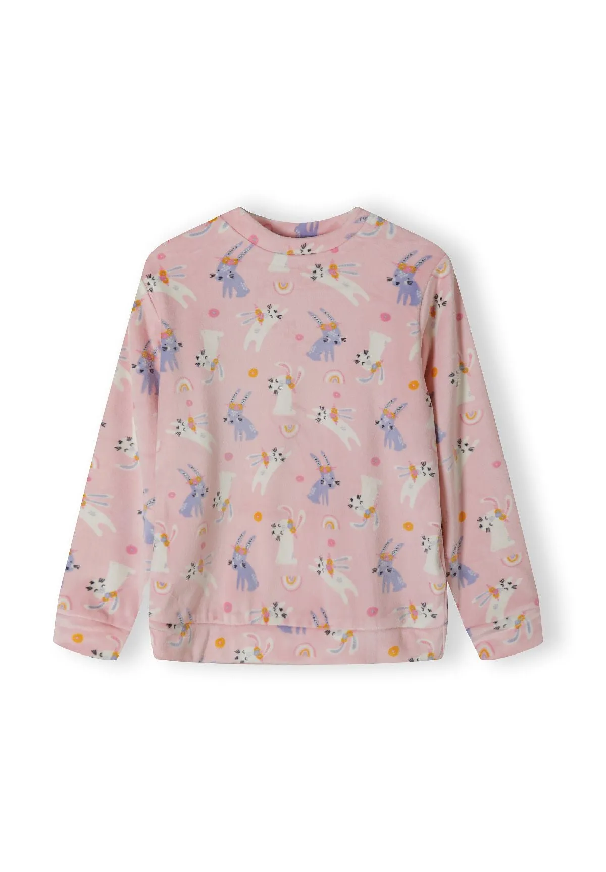 Minoti 41555 pyjamas rosa enhjørning piger