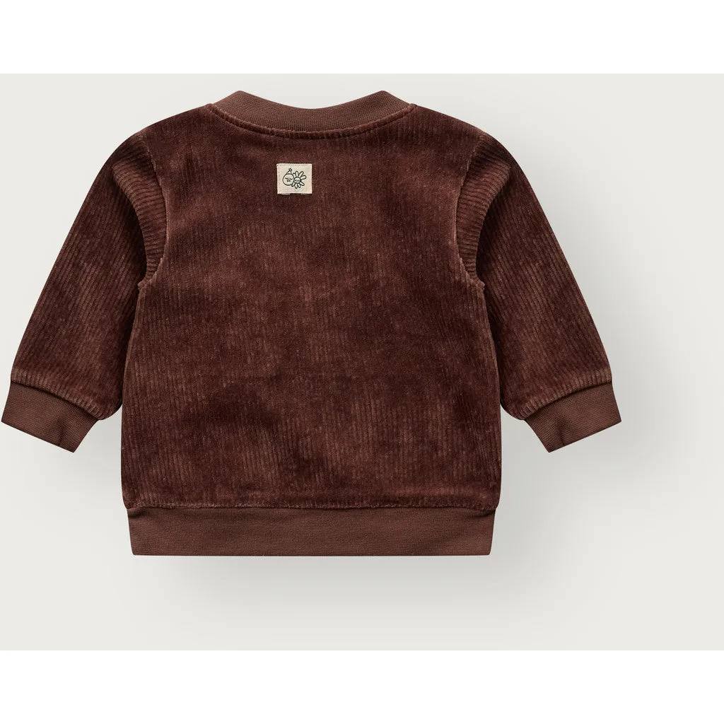 Hust & Claire Sofus velourbluse Soil bomuld hus