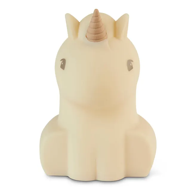 nuuroo Sol natlampe enhjørning cream silikone USB