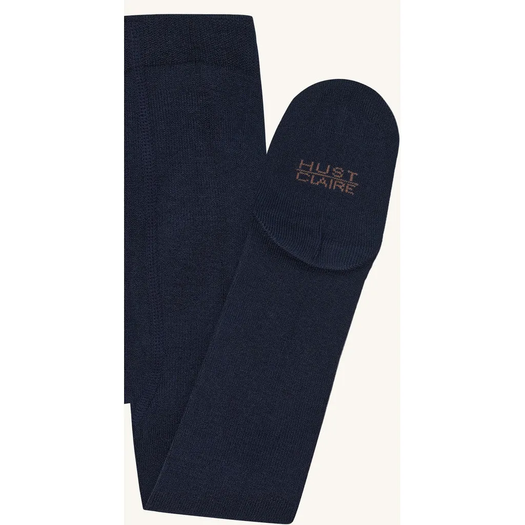 Hust & Claire HCFoxie Stockings Wool Blend strømpebukser navy uld