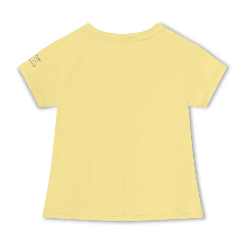 MINI A TURE Matlois t-shirt Papyrus white 2y/92cm kølende