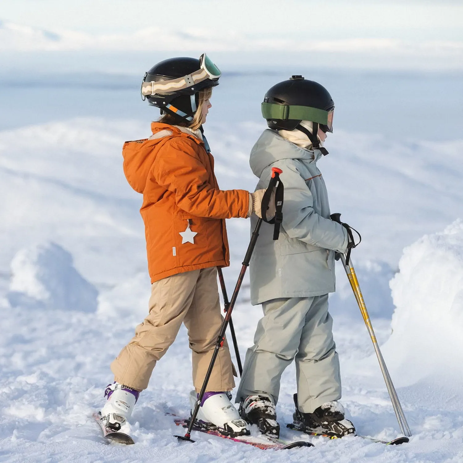 MINI A TURE Matvestyn skijakke 10Y/140cm vandtæt 12000 mm