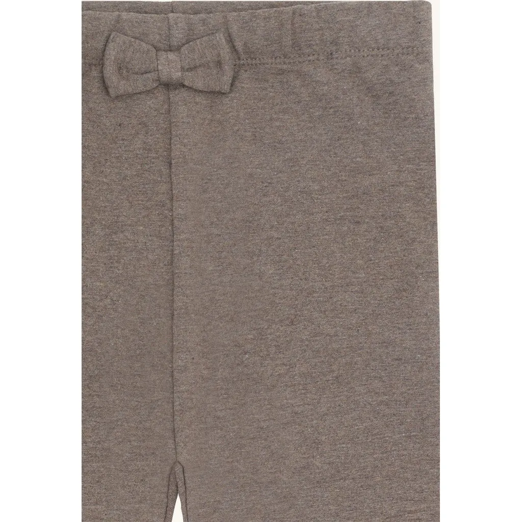 Hust & Claire HCLisa brushed leggings Wren børstet bomuld