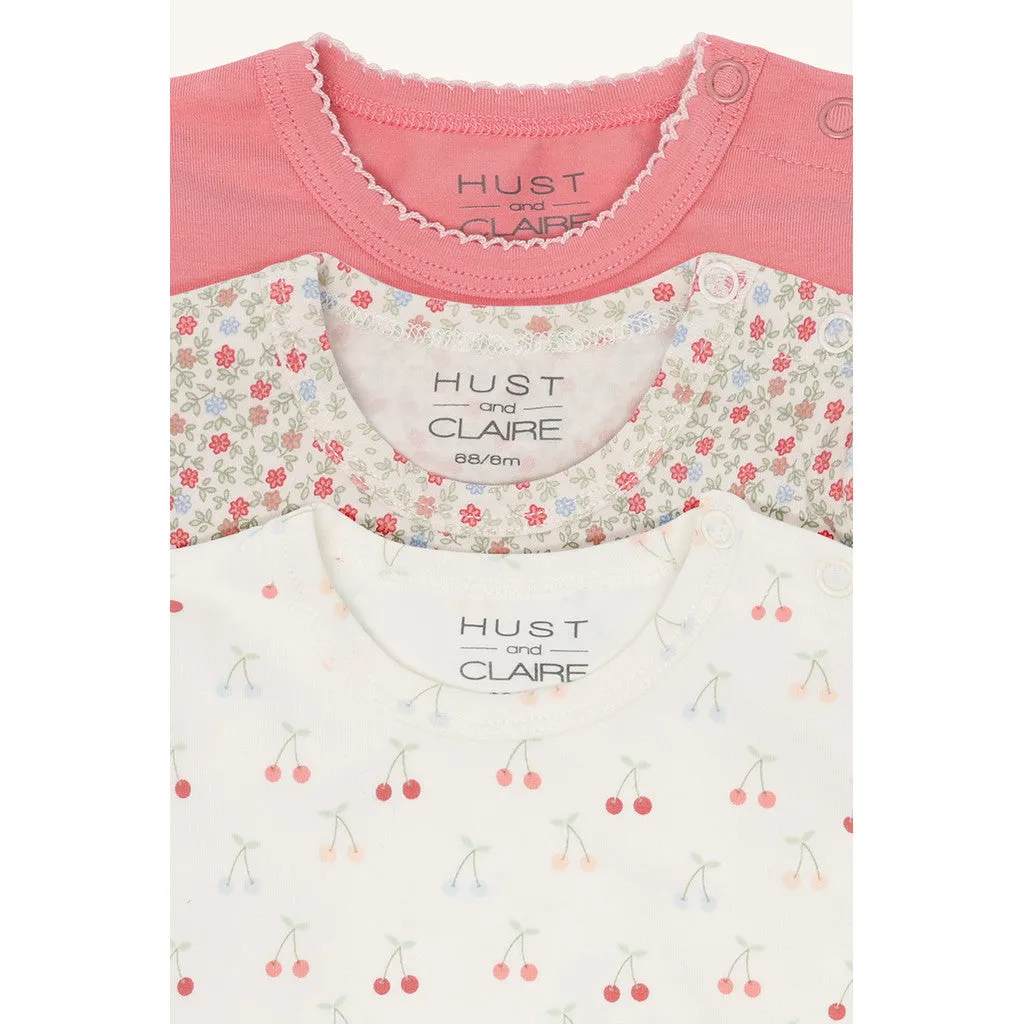 Hust & Claire HCAlda Spring bluse Ivory bomuld