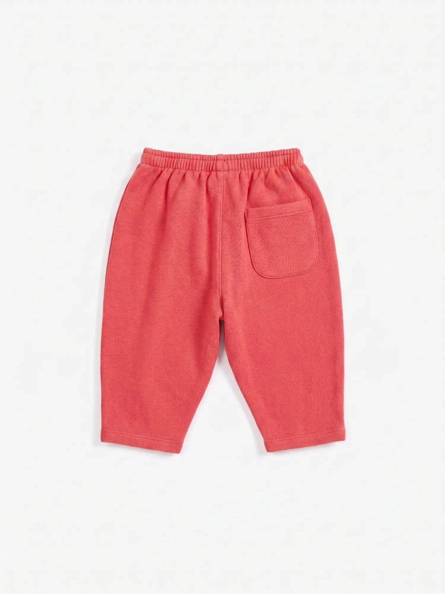 Bobo Choses Pop joggingbukser rød baby økologisk bomuld