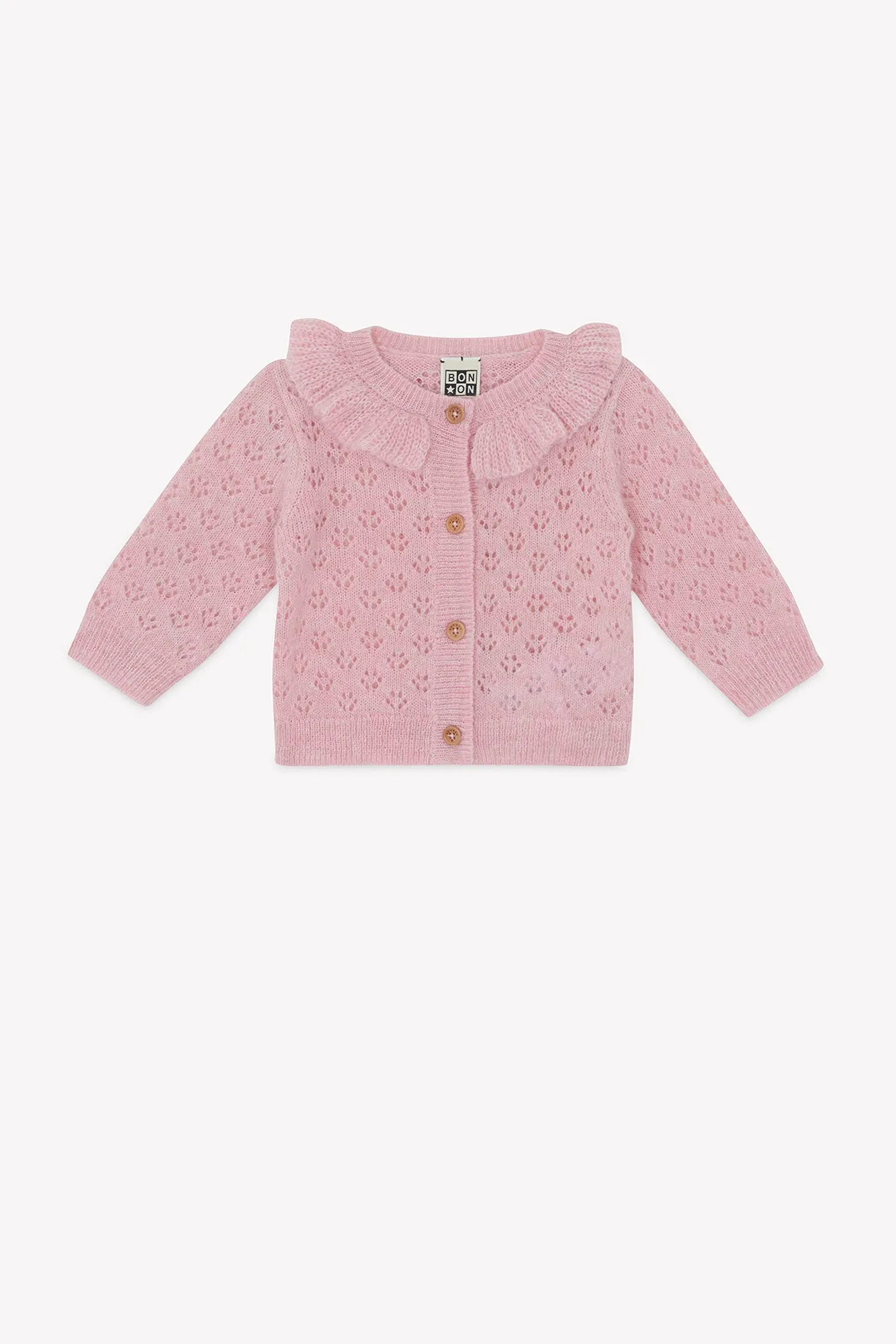 Bonton Corolle vest Rose Blossom hulmønster baby