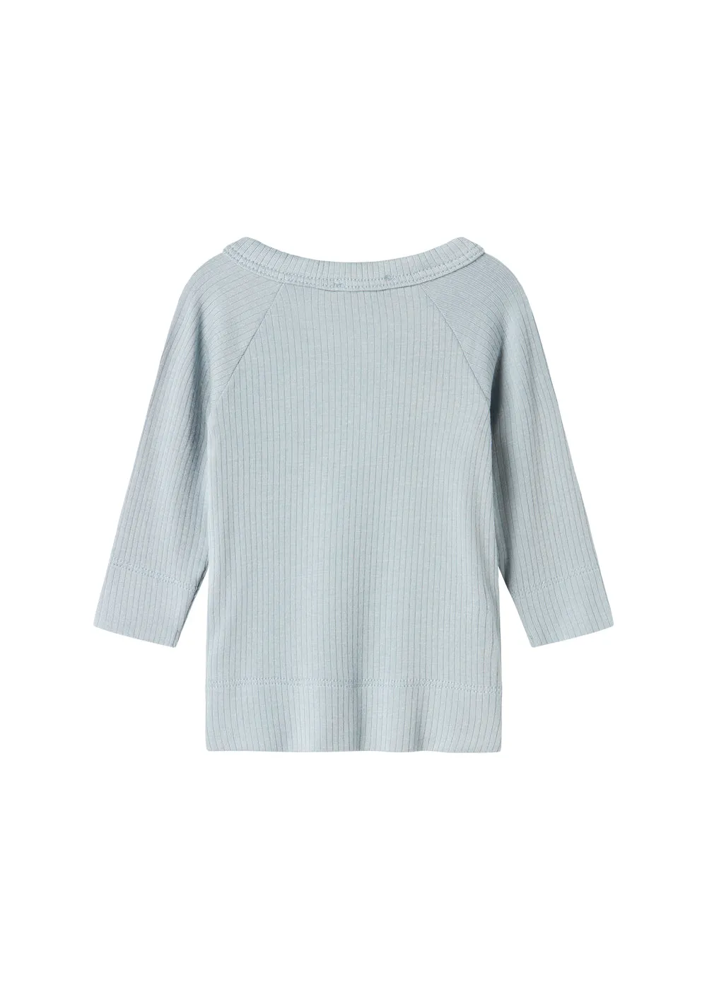 MarMar Copenhagen Tuti Wrap LS bluse blue stone modal