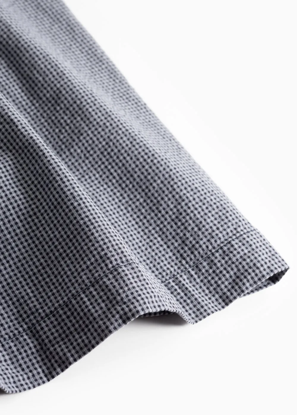 MarMar Dyna W kjole Pigeon Blue Check bomuld
