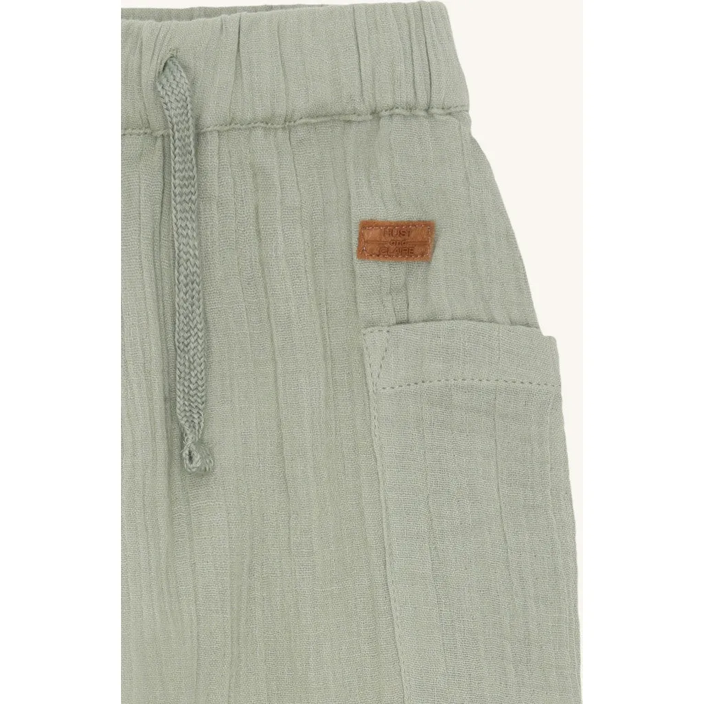 Hust & Claire Tue Muslin bukser Iceberg