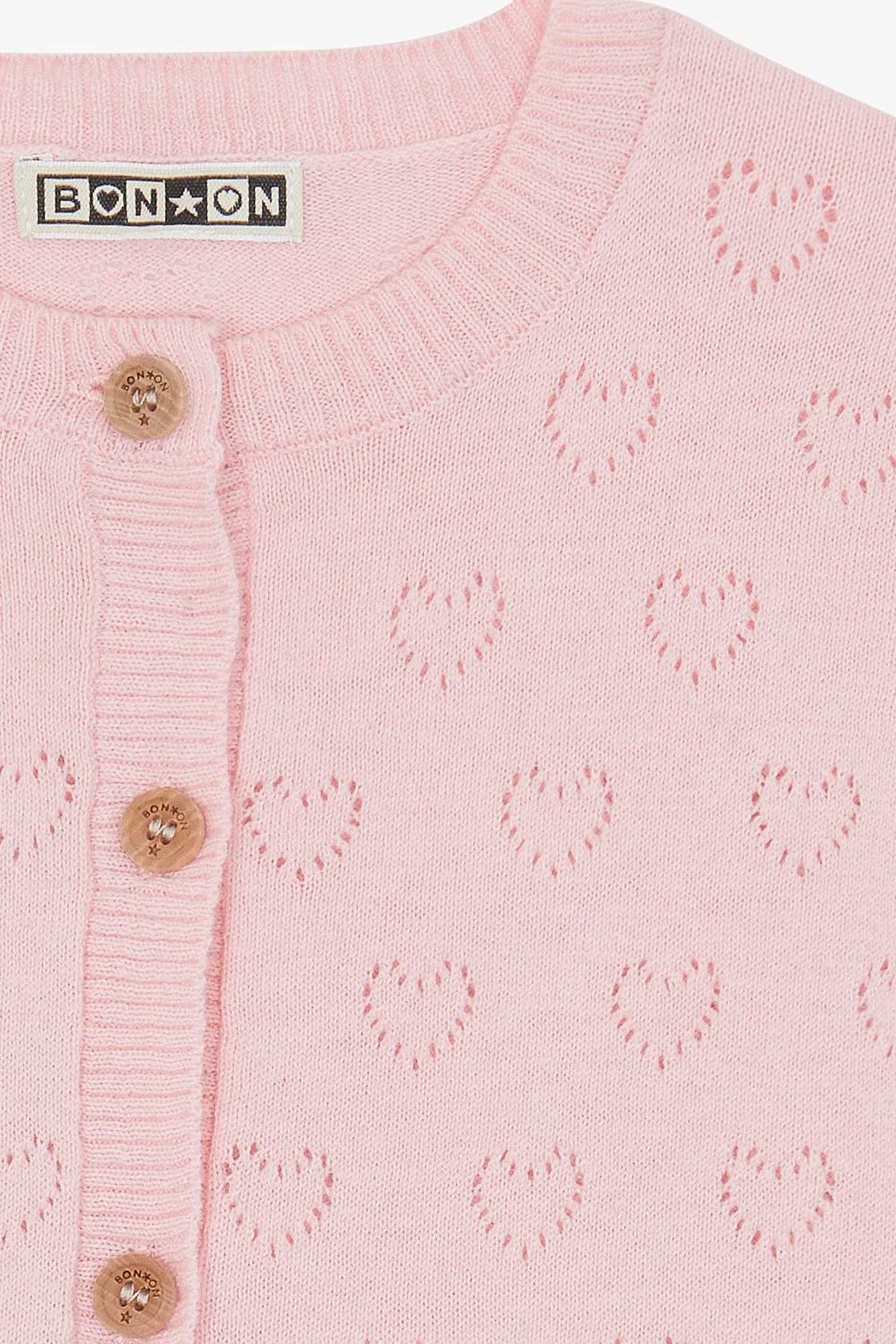 Bonton Marianne babysæt Rose Blossom strik