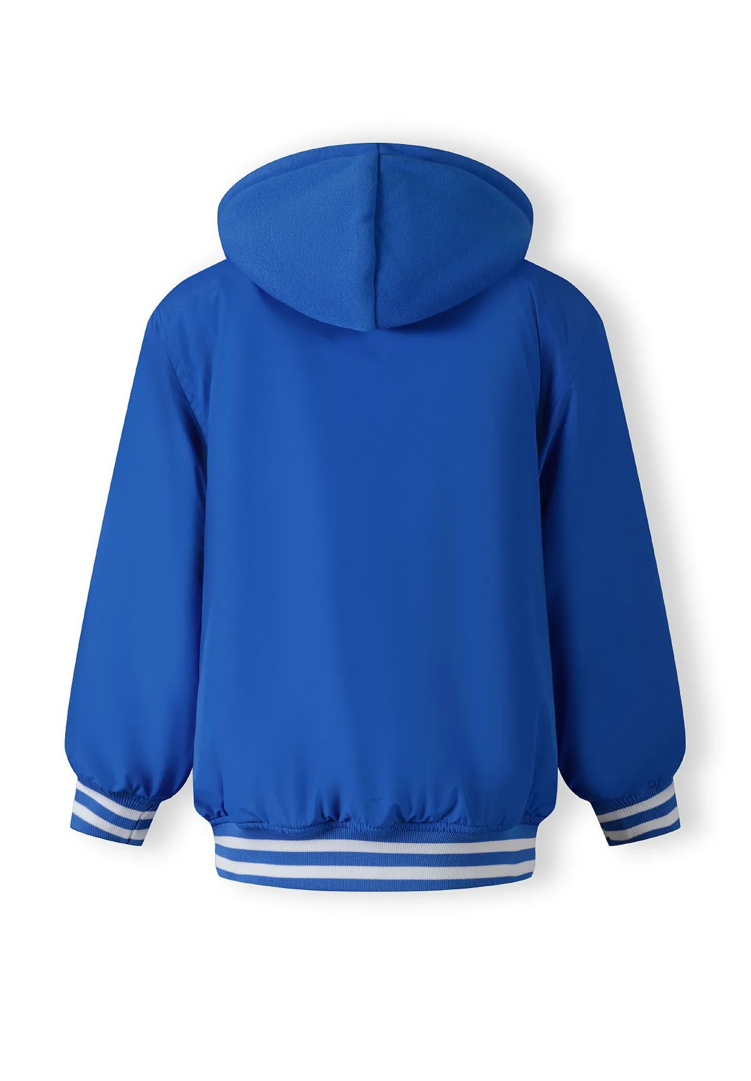 Minoti 43286 collegejakke blå polyester drenge
