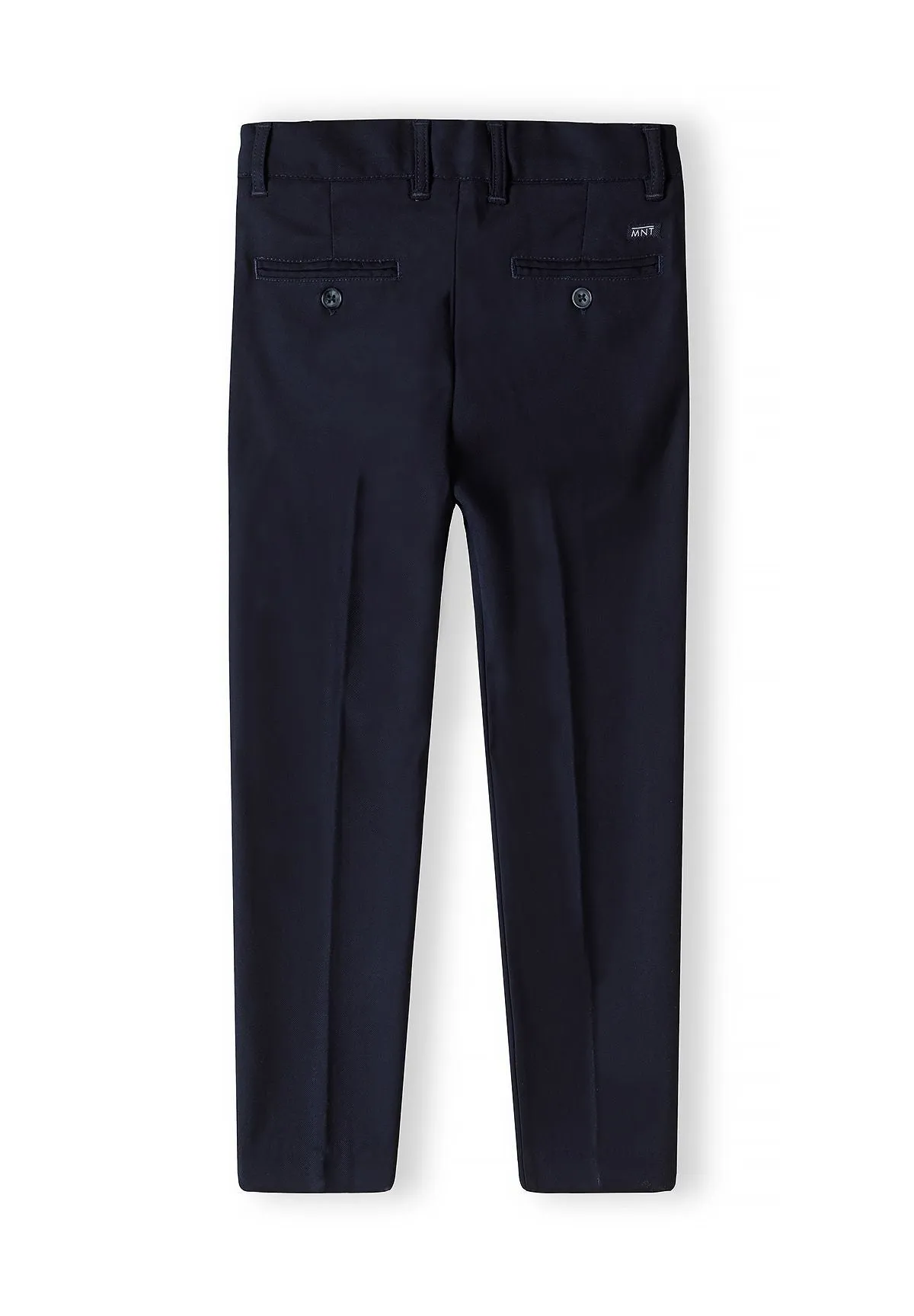 Minoti 44615 habitbukser mørkeblå slim fit