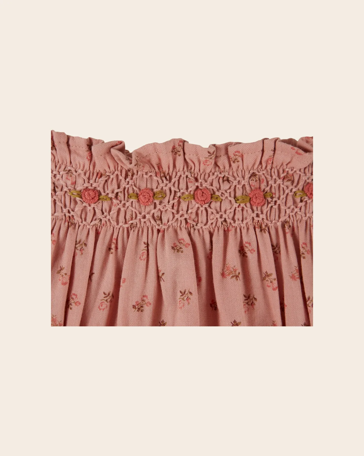 Emile et Ida bloomers rosa blomstret