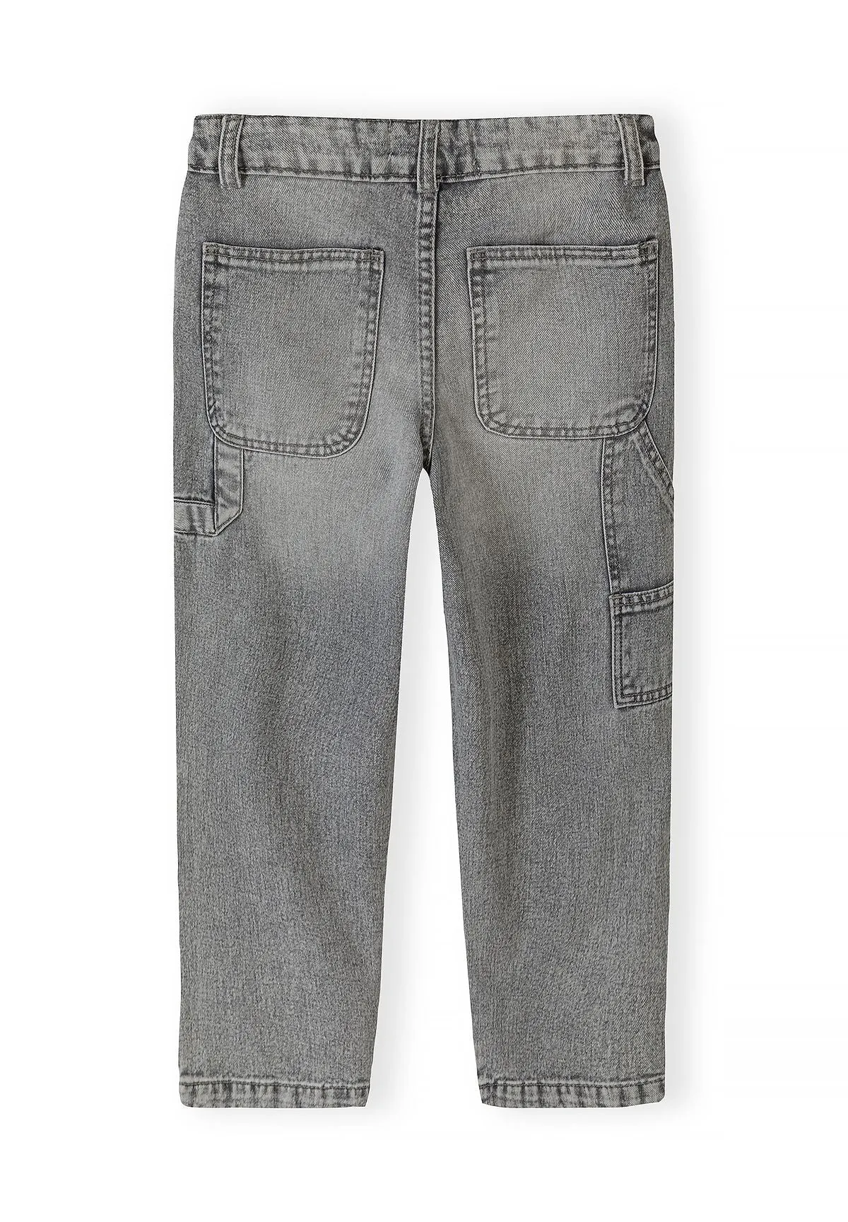 Minoti carpenter jeans grå til drenge løs pasform