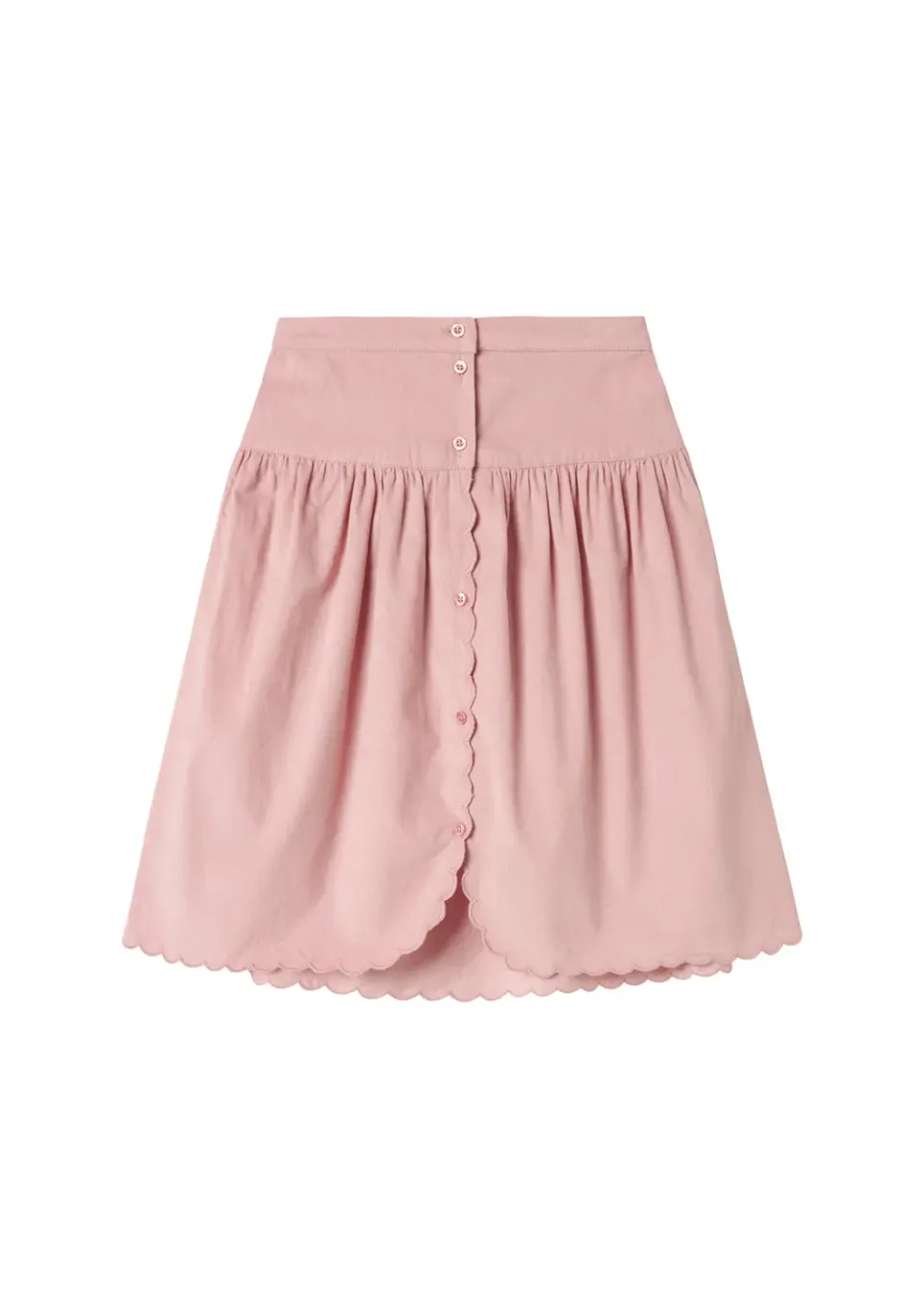 MarMar Salna nederdel Soft Berry fløjl