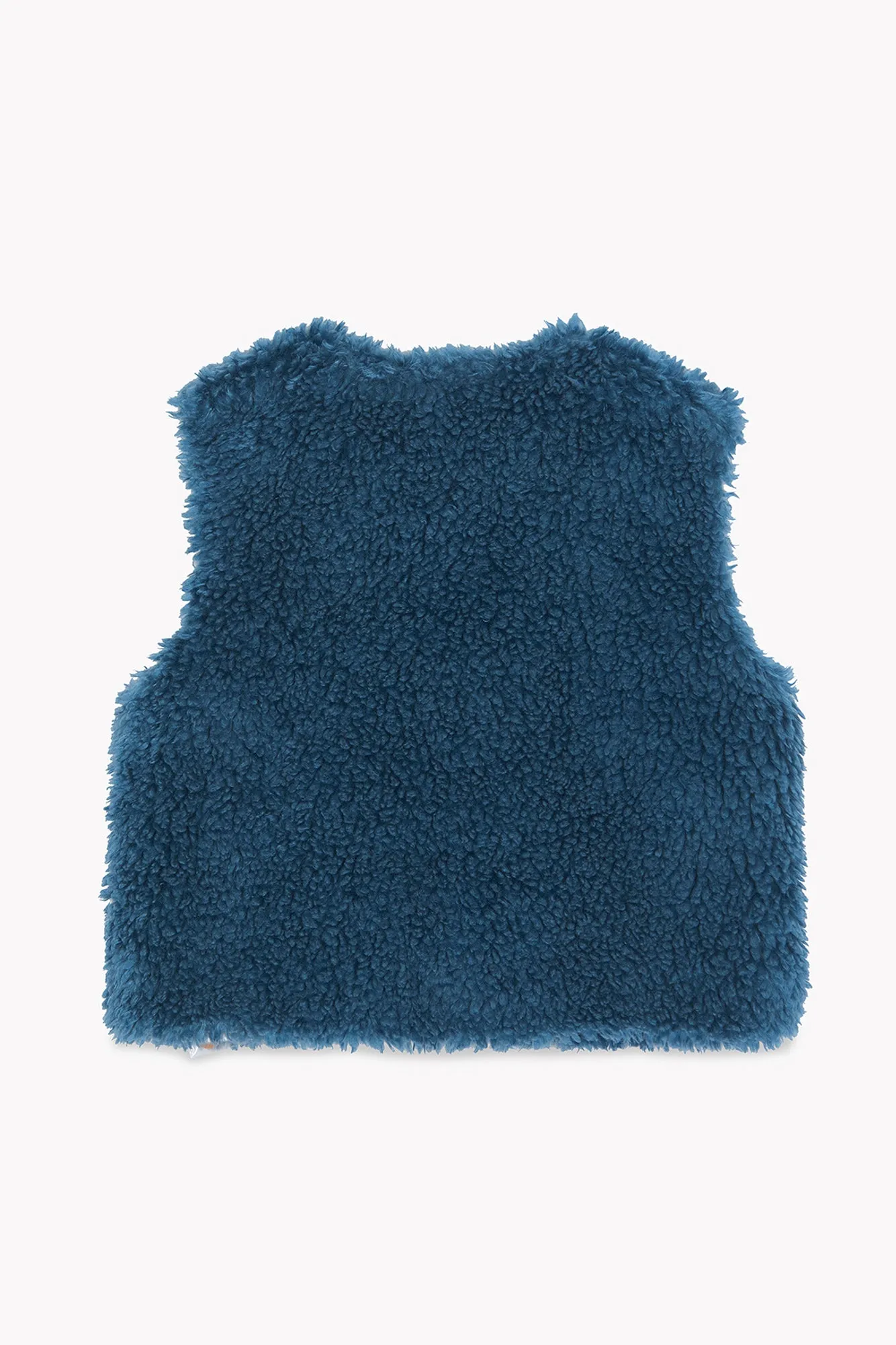 Bonton Beti Blue Lake vest sherpa blå