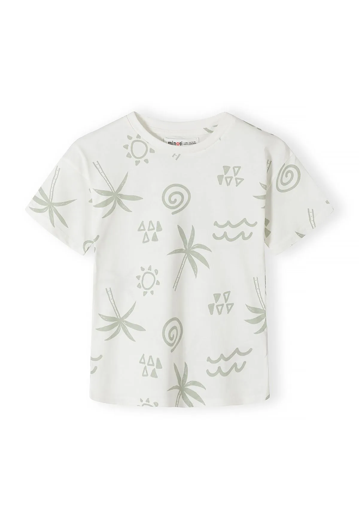 Minoti 44873 drenge t-shirts 5-pak surf bomuld