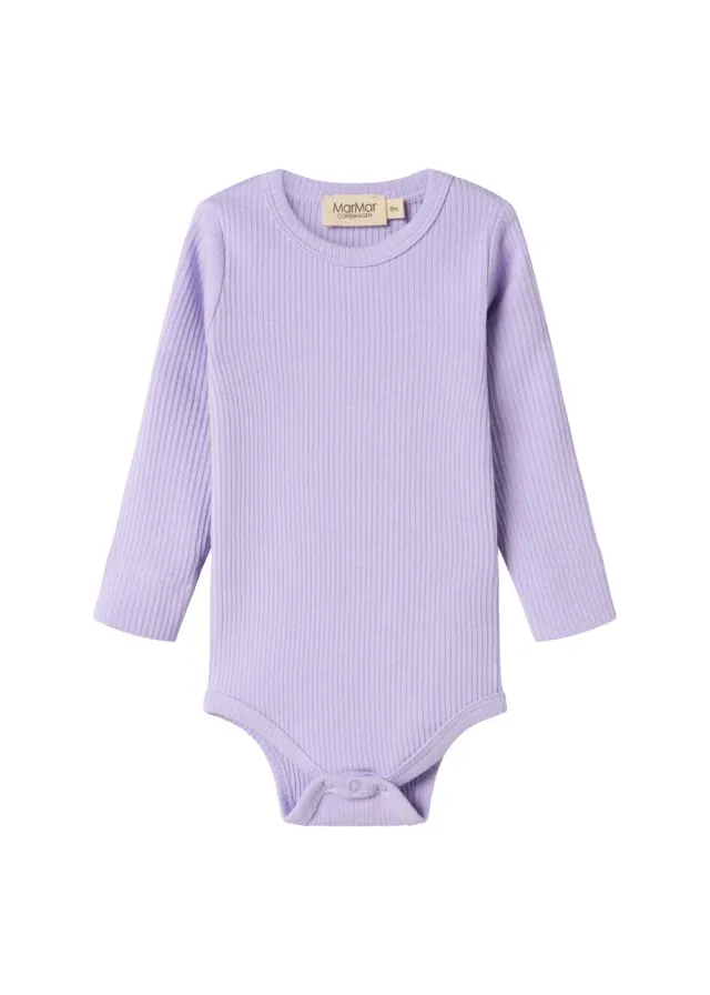 MarMar Plain Body LS bodystocking Soft Lavender
