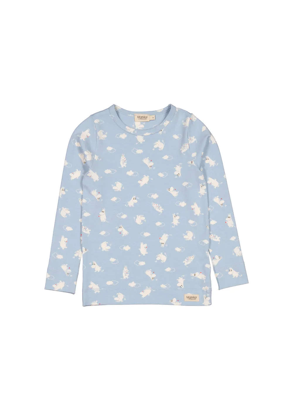MarMar Sleepwear Nattøj Blue Moomin Bomuld