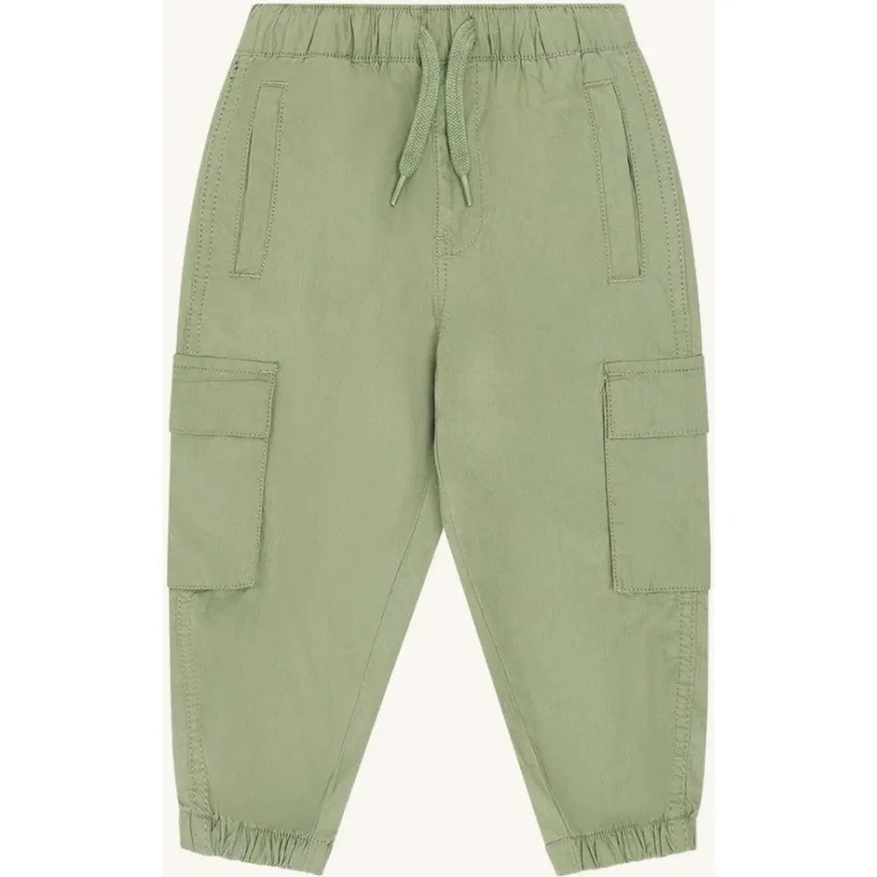 Hust & Claire Trevor Cargo bukser Light Green bomuld