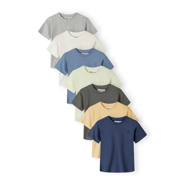 Minoti 44881 T-shirts til drenge 7-pak bomuld