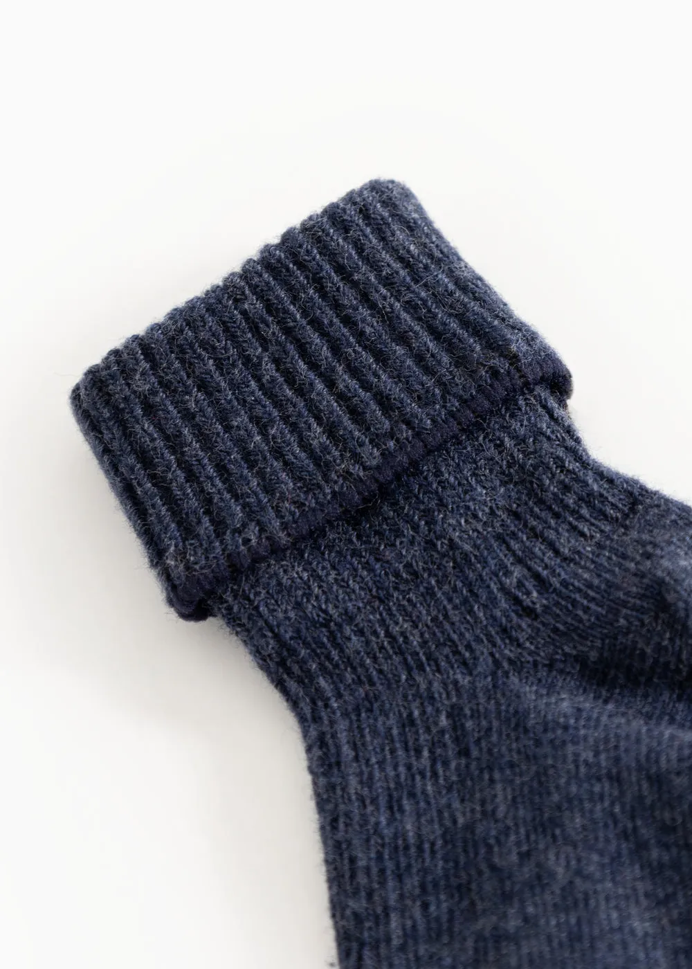 MarMar Newborn Socks strømper Blue 2-pak rib
