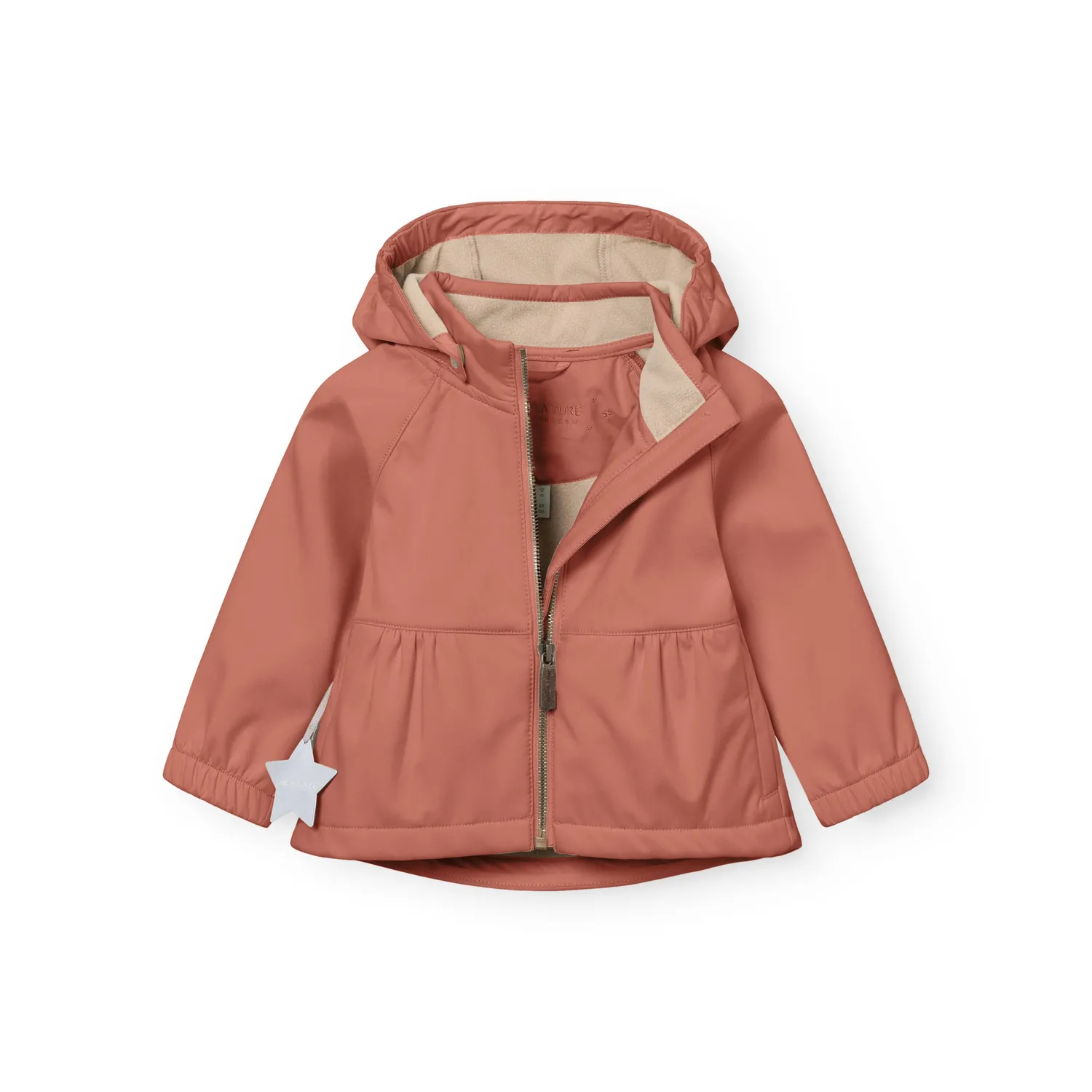 MINI A TURE MATBRIDDI softshell jakke Cedar wood vindtæt