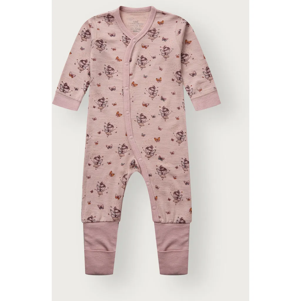 Hust & Claire Manu Fairy natdragt Dusty Rose uld