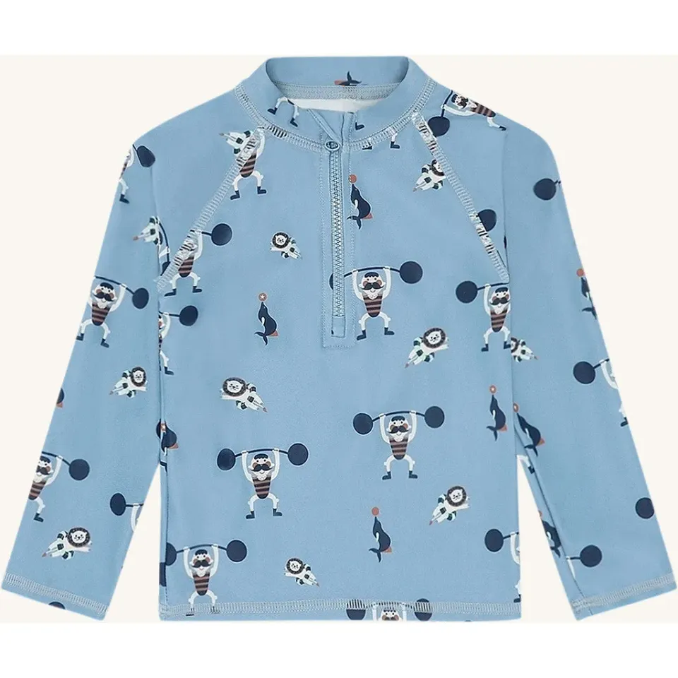 Hust & Claire Maiak Boy badebluse Light Blue UV