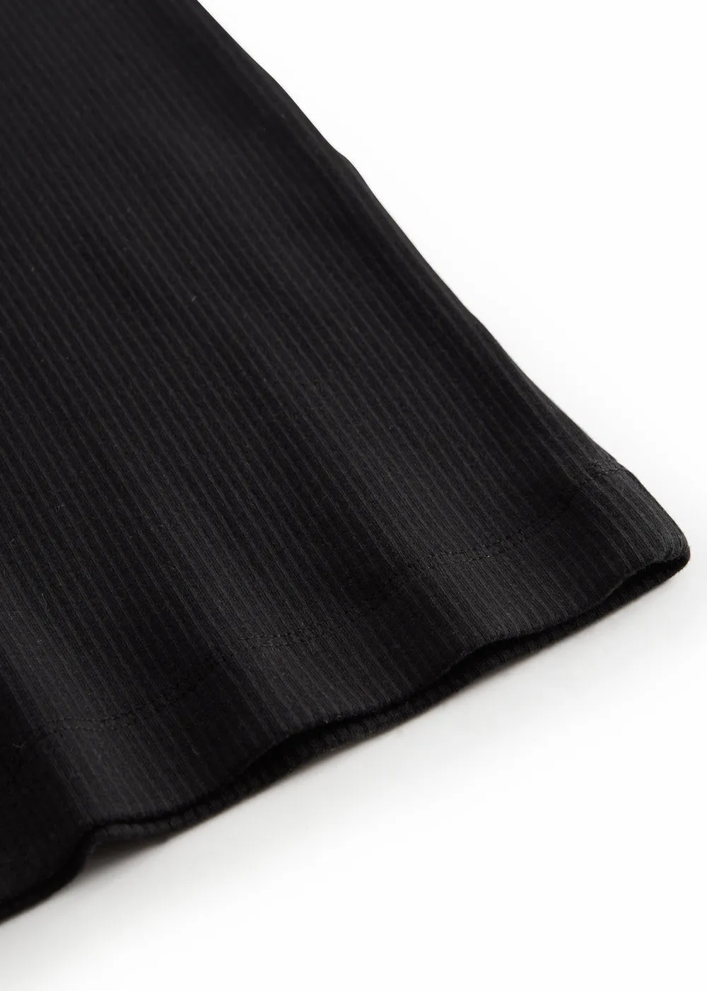 MarMar Copenhagen Dress W kjole sort rib modal