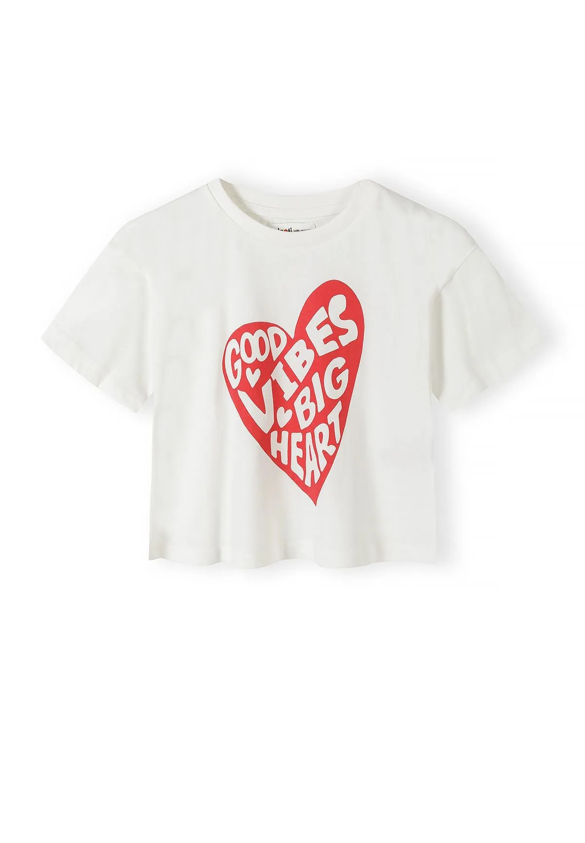 Minoti 44832 cropped t-shirts til piger 5-pak bomuld